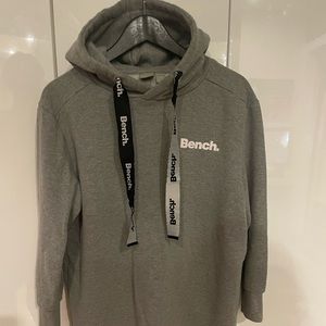 Grey Bench Tunic length hoodie